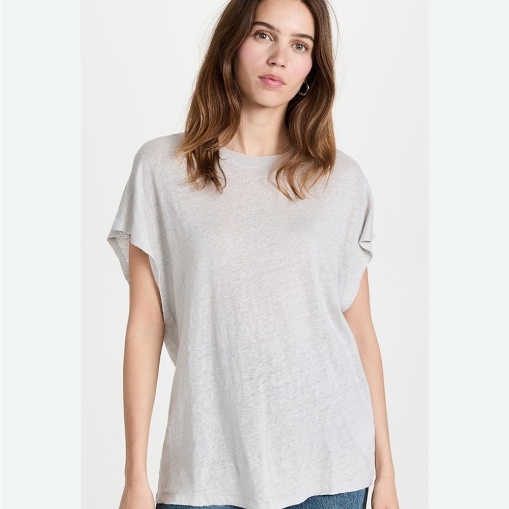IRO Light Cream Short Sleeve top
